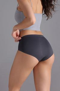 Zivame Medium Rise Full Coverage No Visible Panty Line Hipster (Pack of 3) - Multicolor — thumbnail 3
